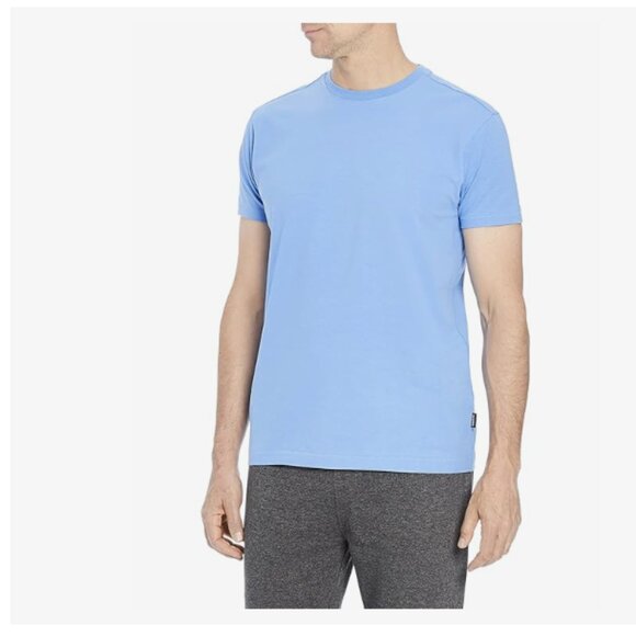 Kenneth Cole Men's Short Sleeve Organic Blend Cotton/Viscose/Spandex Crew Size M - Picture 1 of 5